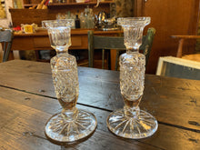 Load image into Gallery viewer, Dublin Crystal Candlestick Holders
