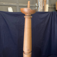 Load image into Gallery viewer, Antique Wood Church Candleholders
