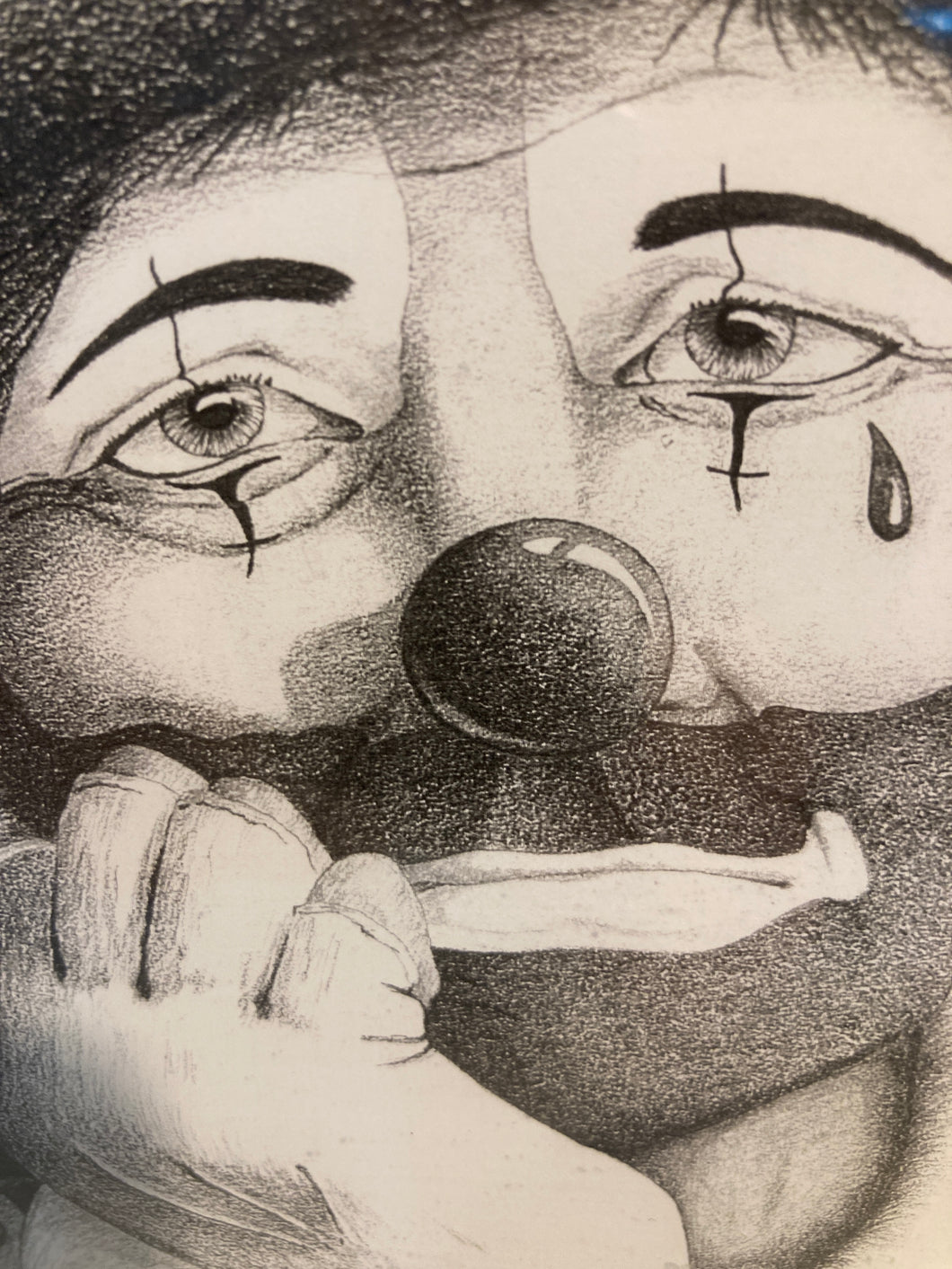 Hobo Clown print by Hodges