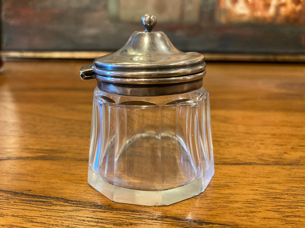 Glass Mustard Dish