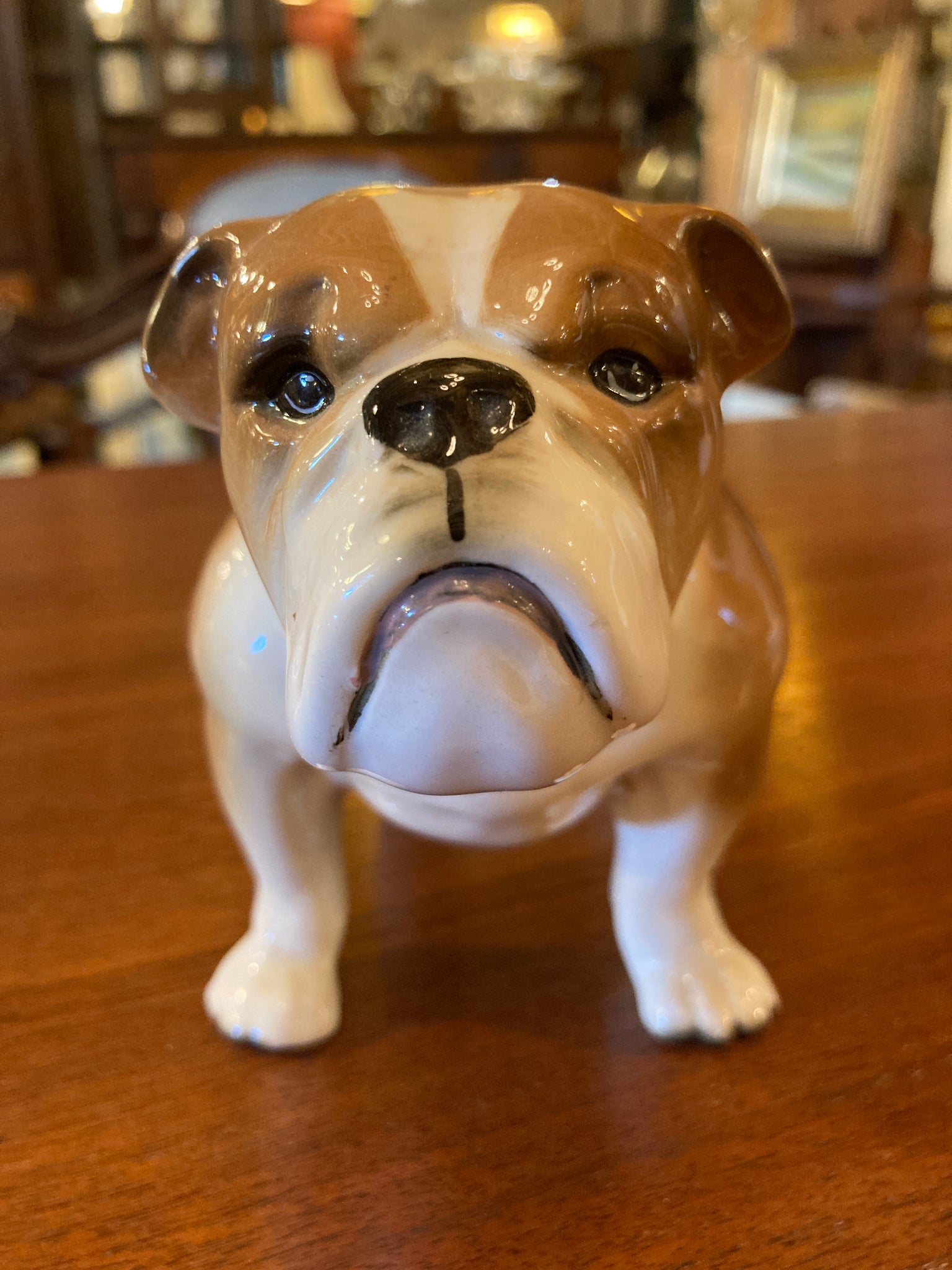 Brass clearance bulldog figurine