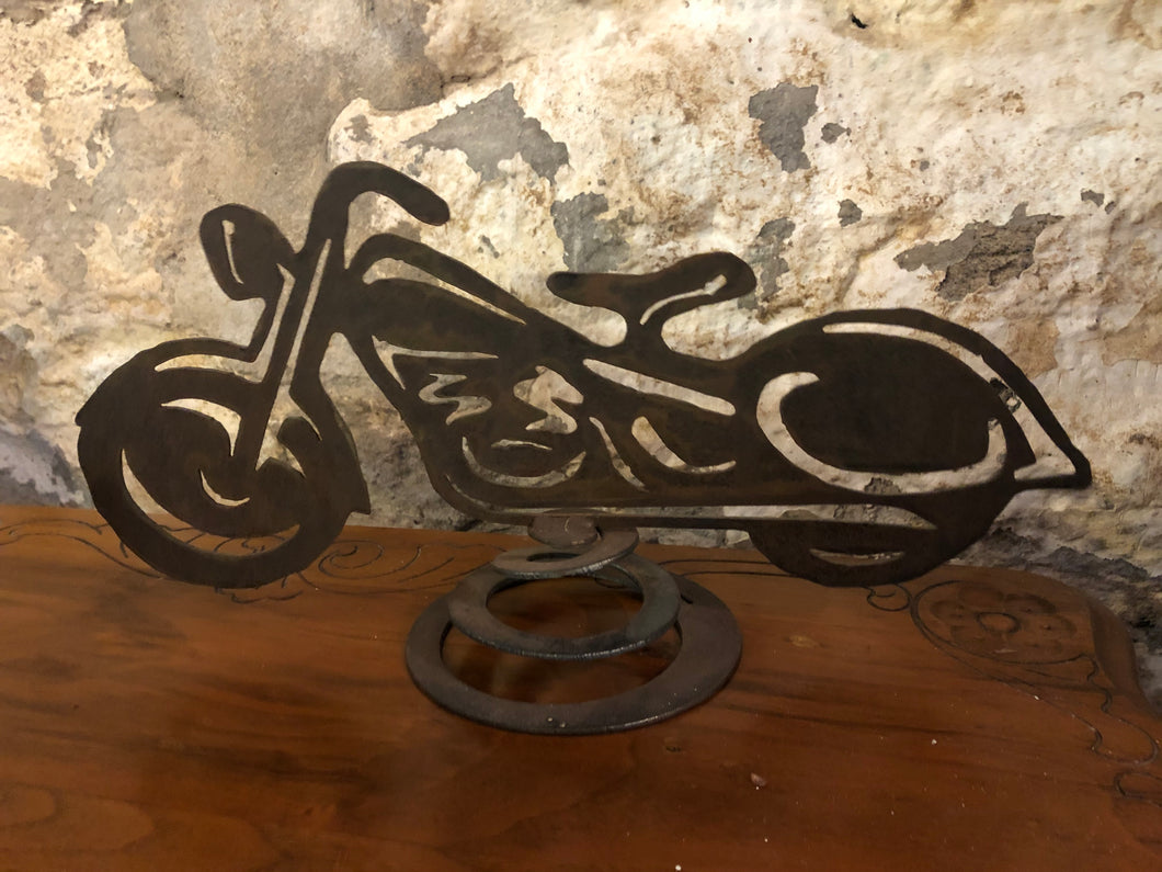 Motorcycle Statue