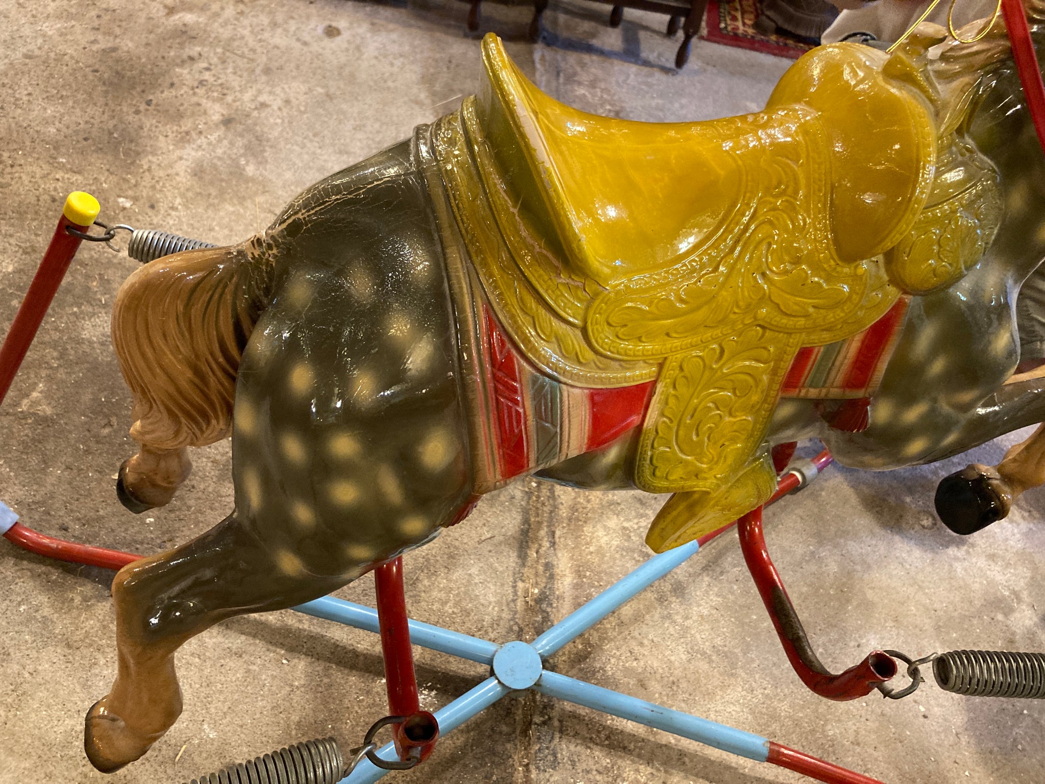 Spring Loaded Rocking Horse
